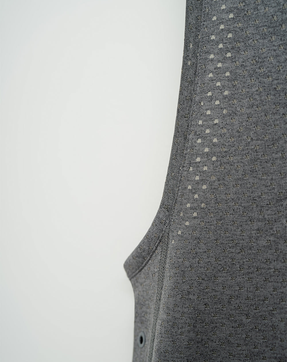 Camiseta esqueleto deportiva  hombre control humedad gris