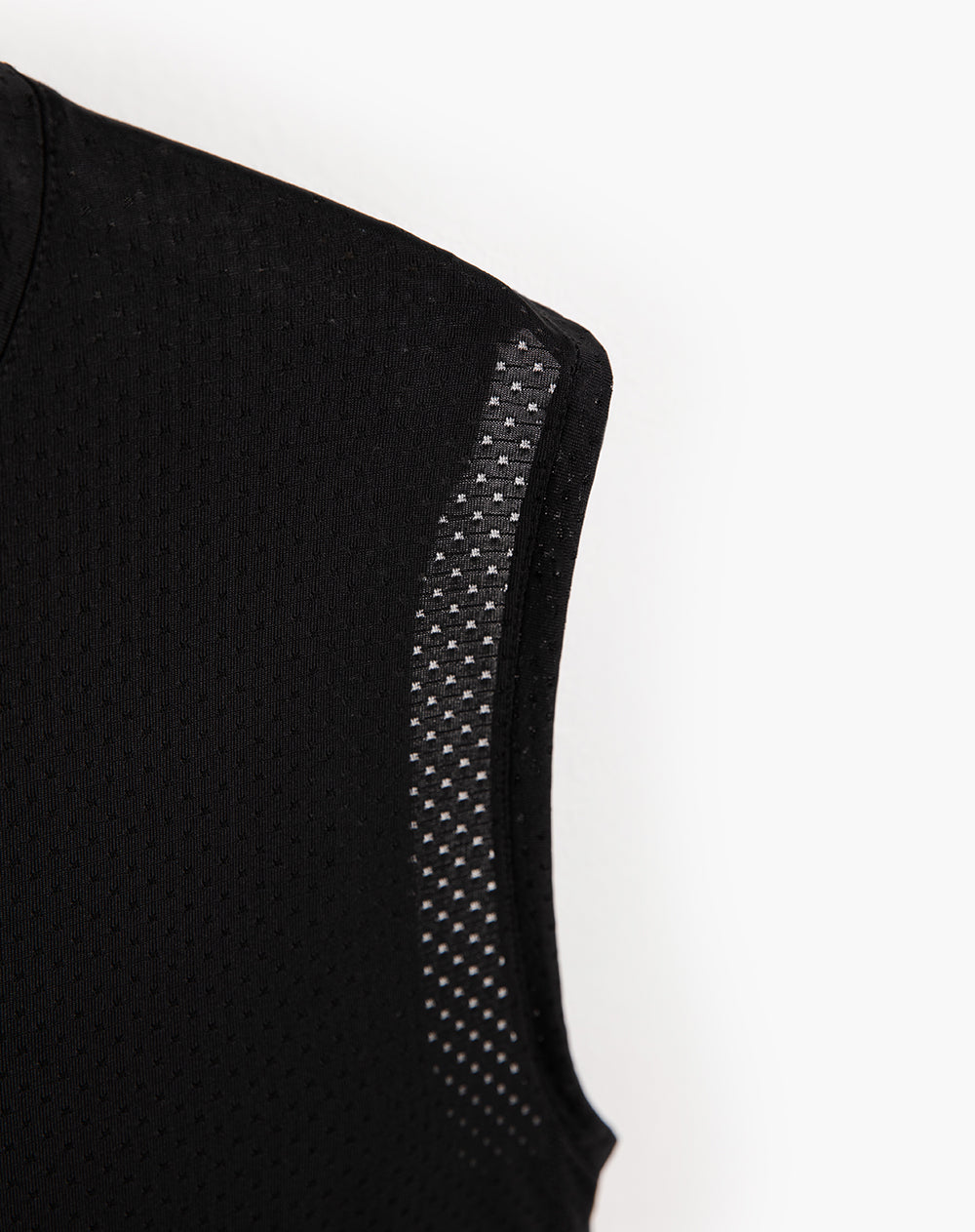Camiseta esqueleto deportiva  hombre control humedad negra