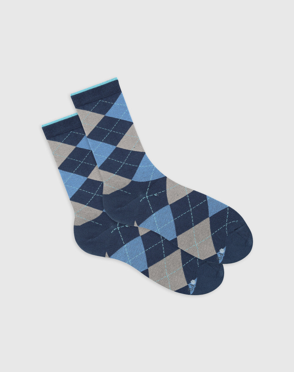 Medias cortas azules