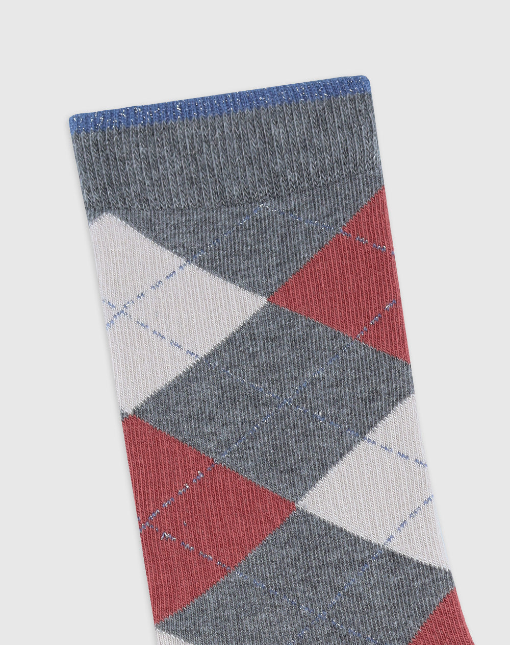 Medias cortas gris jaspe