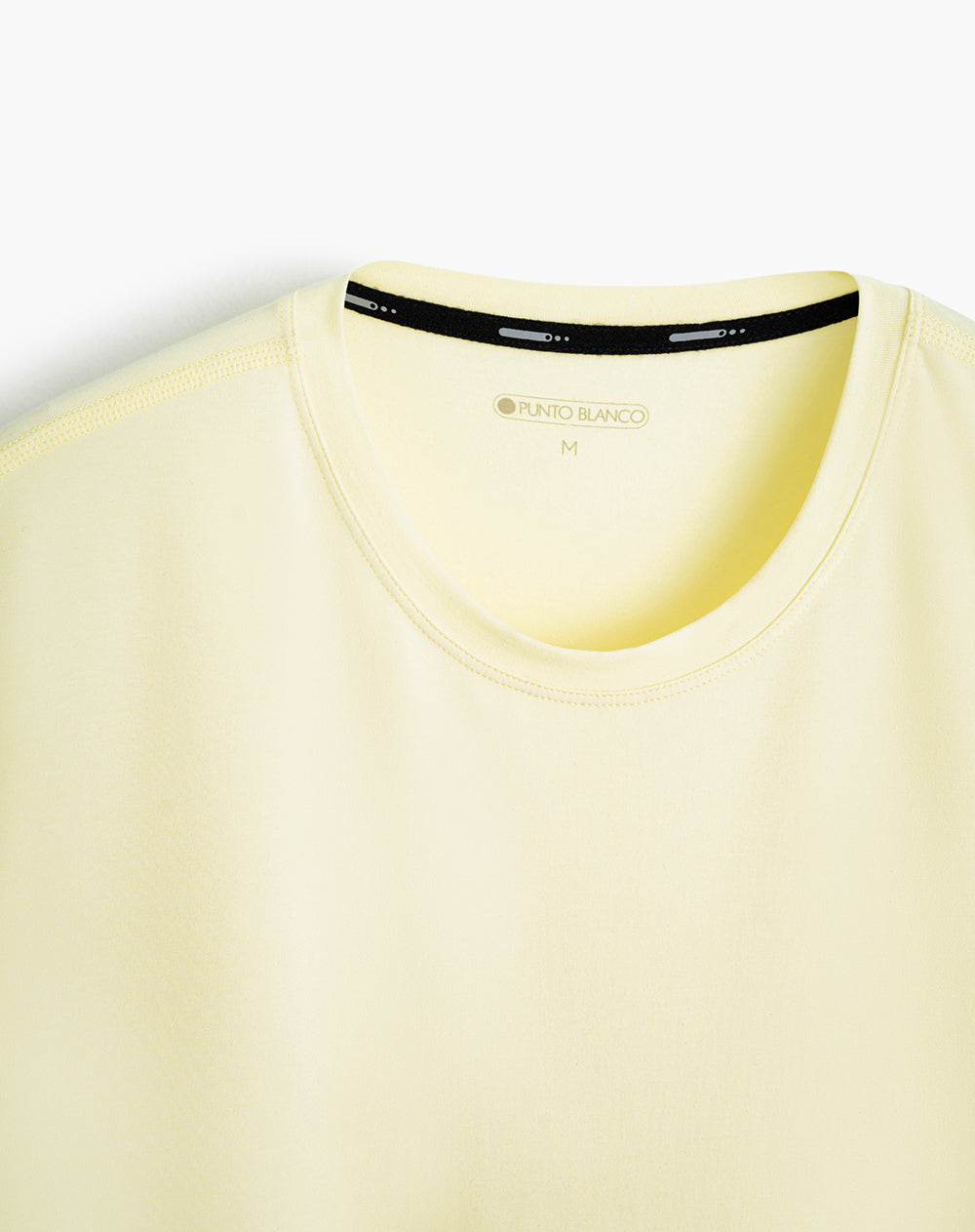 Camiseta deportiva hombre amarillo