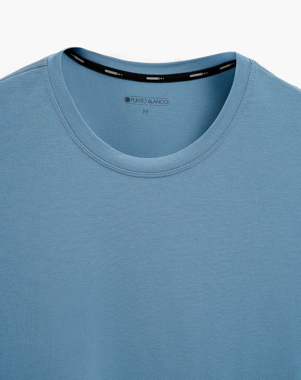 Camiseta deportiva tacto frío azul hombre