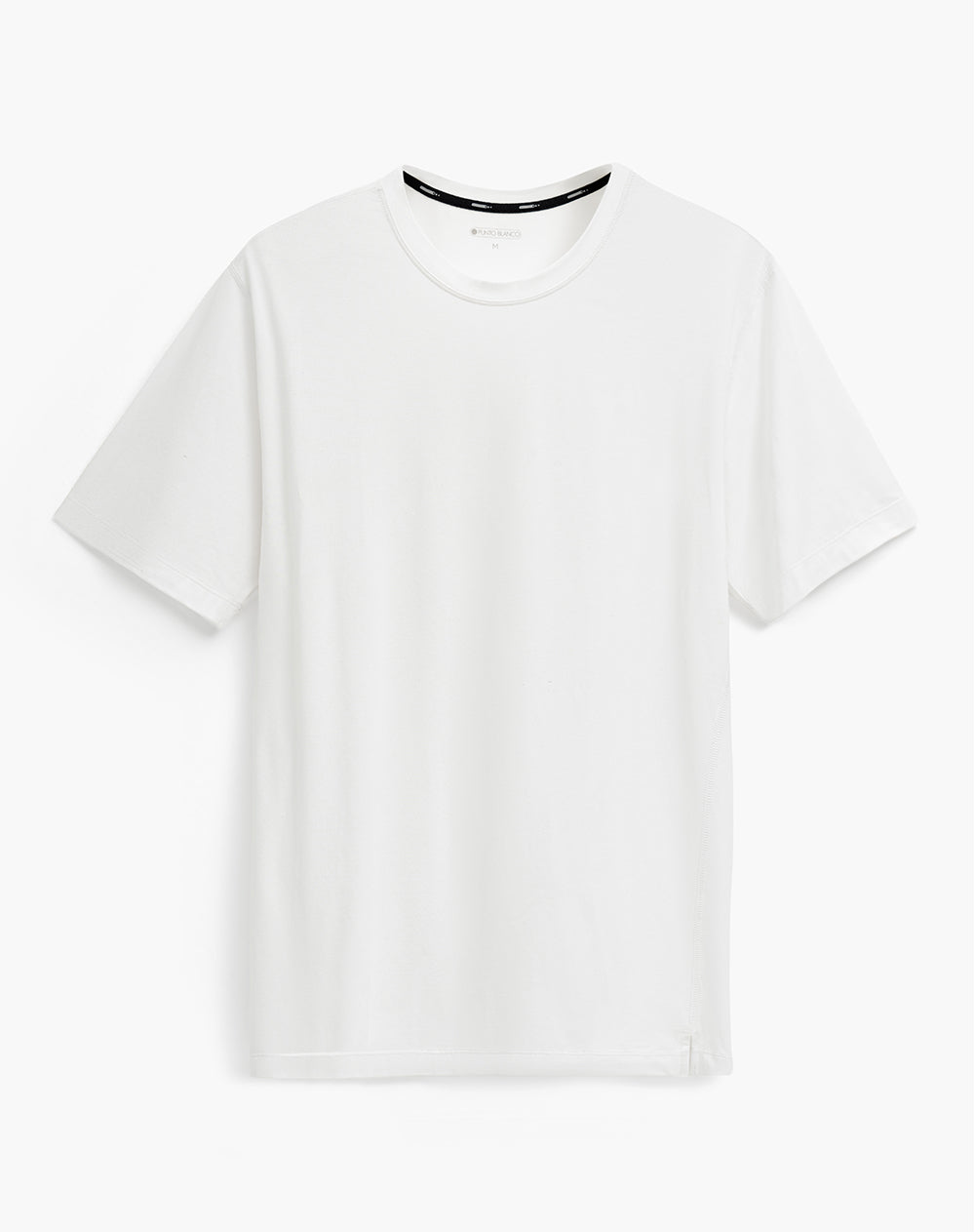 Camiseta deportiva tacto frío blanca hombre
