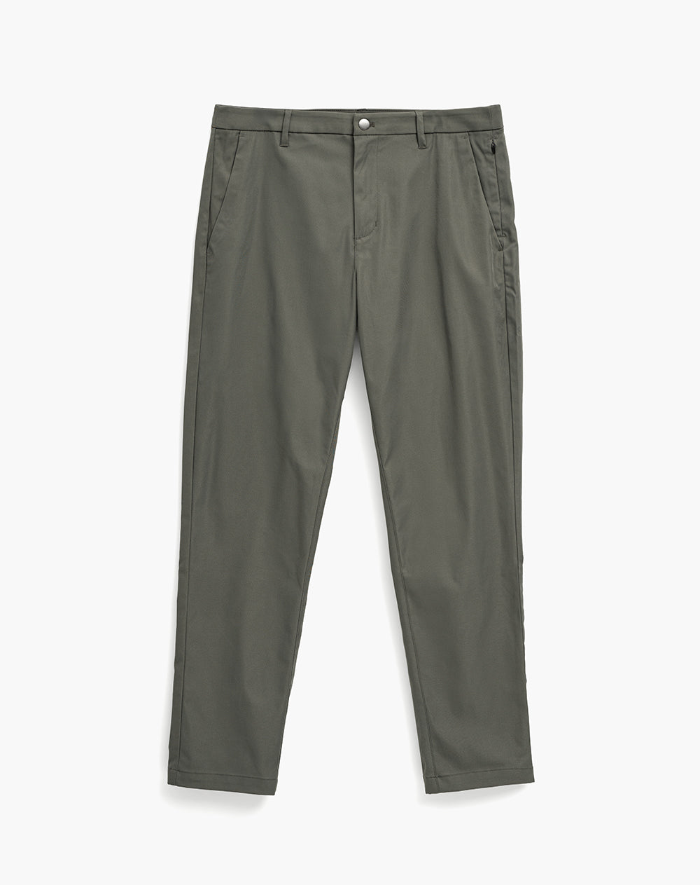 Pantalón chino regular verde hombre