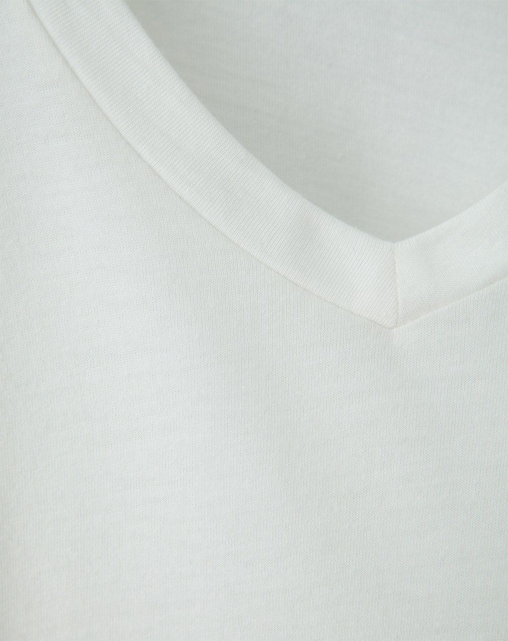 Camiseta relaxed fit manga corta blanca