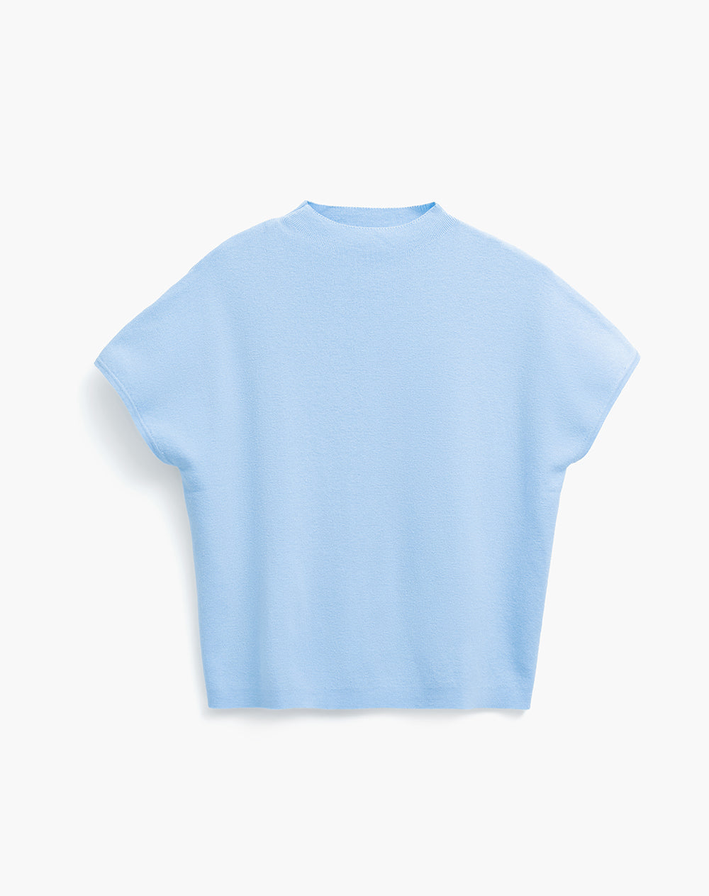 Camiseta regular fit azul clara