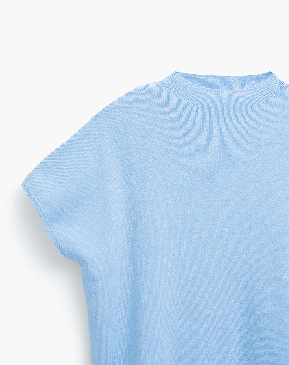 Camiseta regular fit azul clara