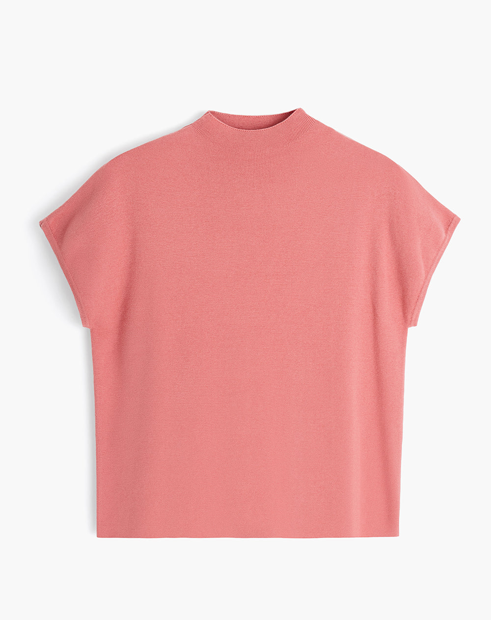 Camiseta regular rosada mujer