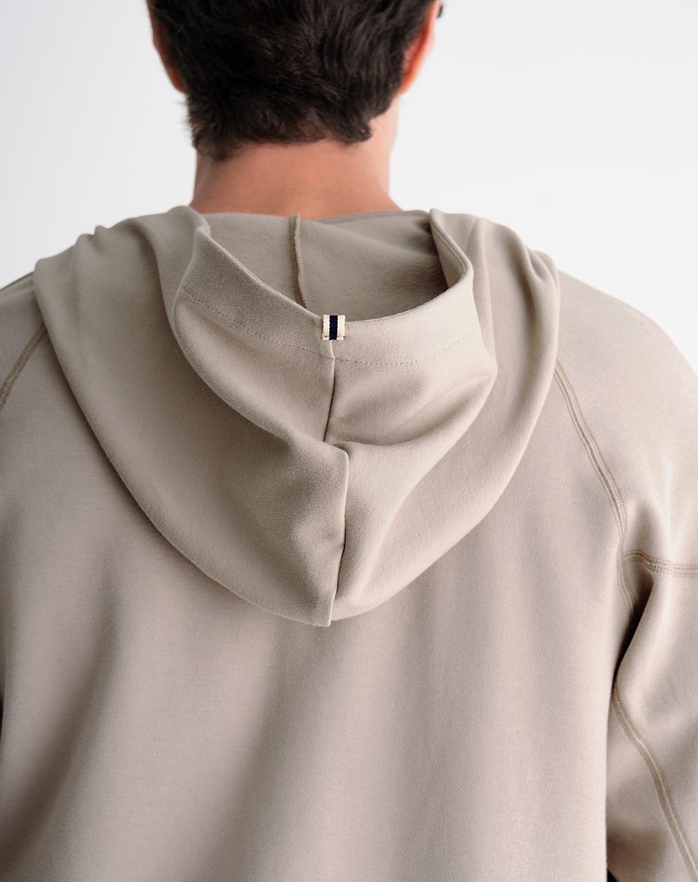 Chaqueta confort regular taupe hombre