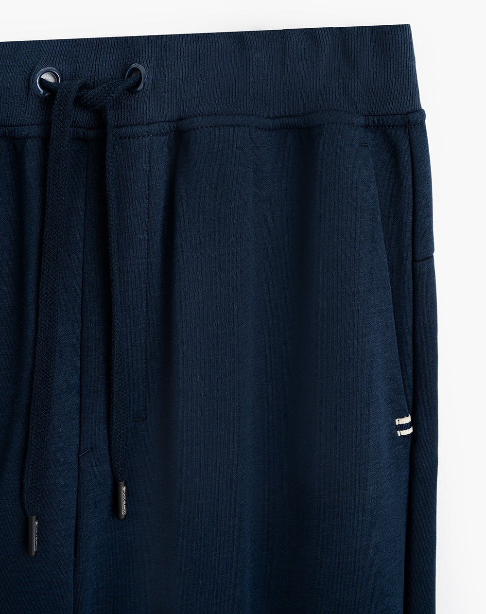 Jogger algodón regulardo azul hombre
