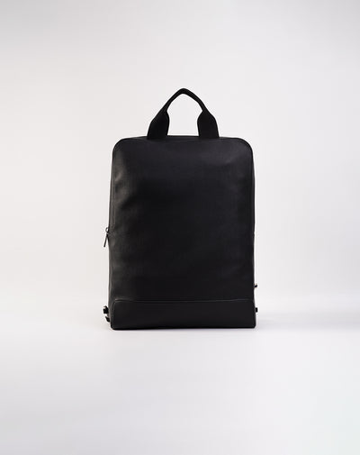Morral minimalista para laptop negra