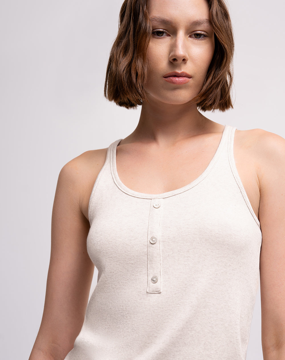 Camiseta esqueleto algodón habano mujer