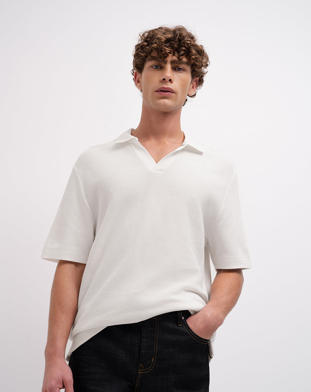 Polo regular algodón habana hombre