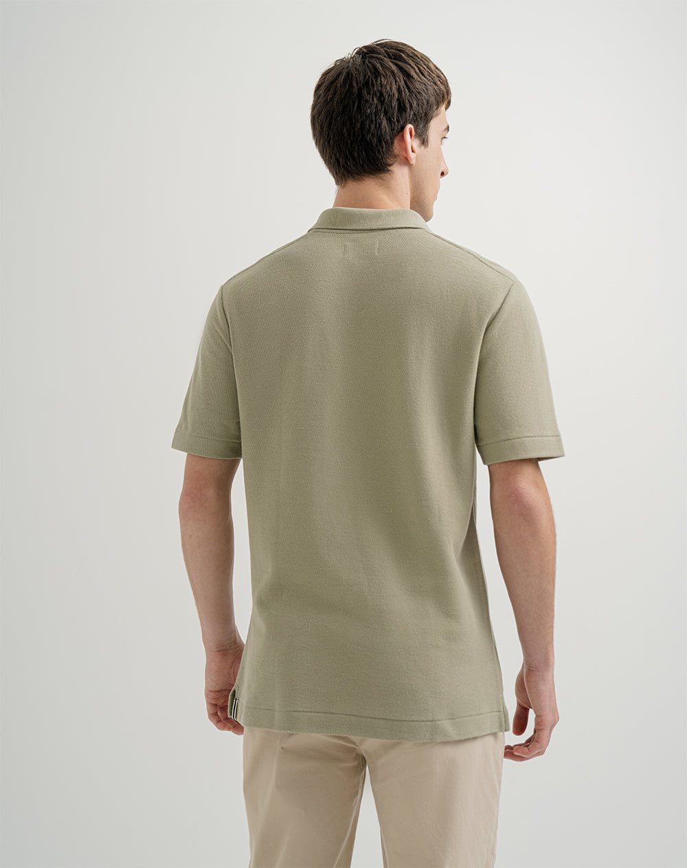 Polo regular fit verde