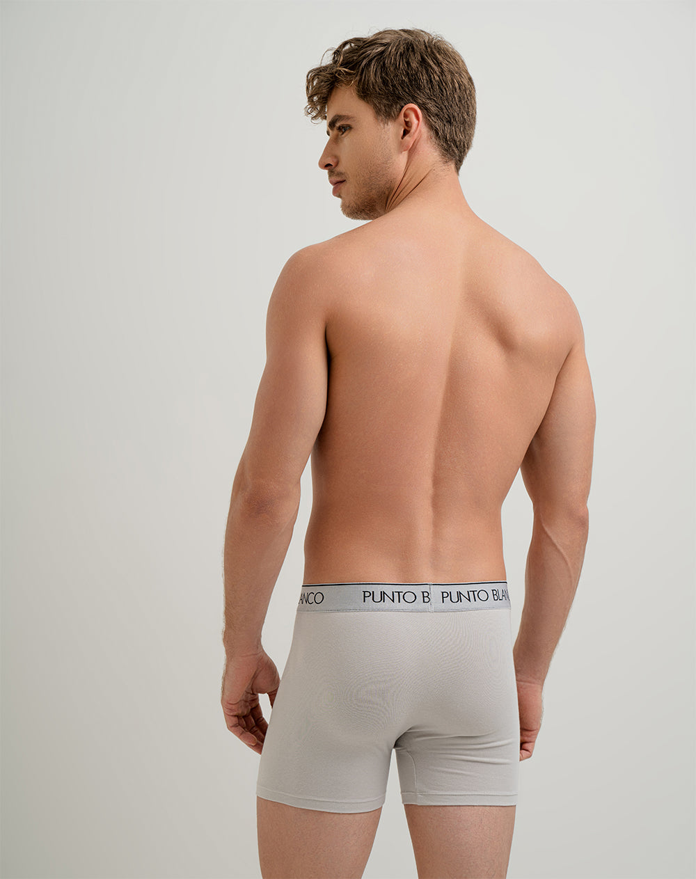 Boxer hombre punto blanco best sale