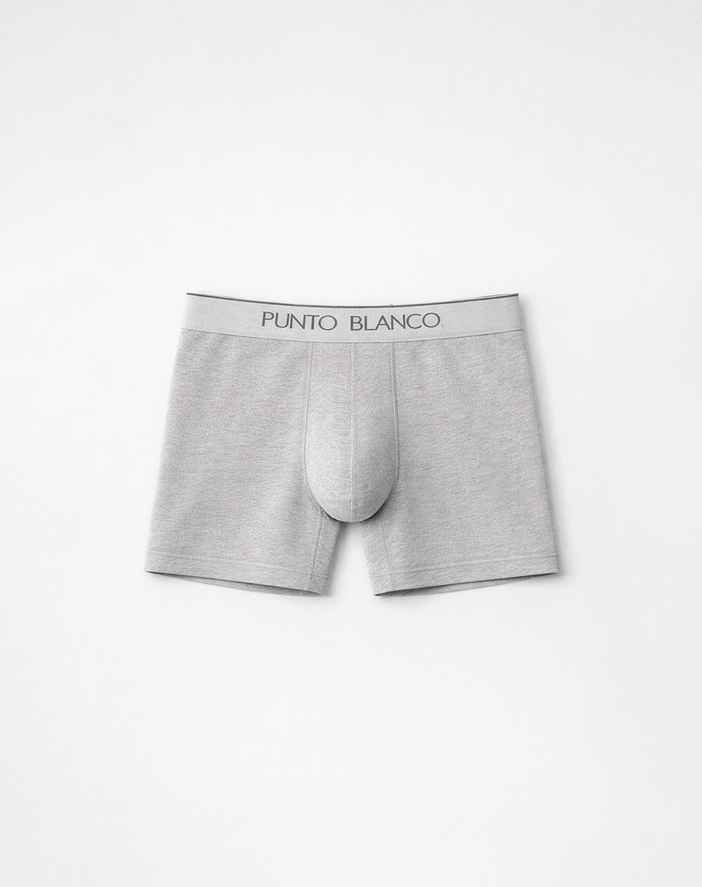 Bóxer medio panel amplio gris