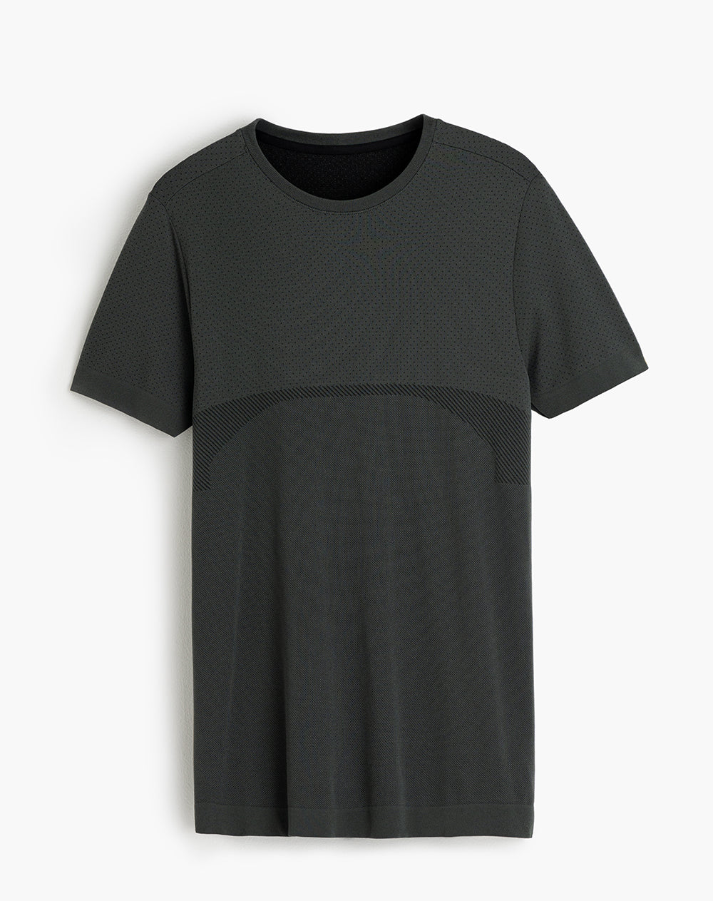 Camiseta deportiva hombre antibacterial verde
