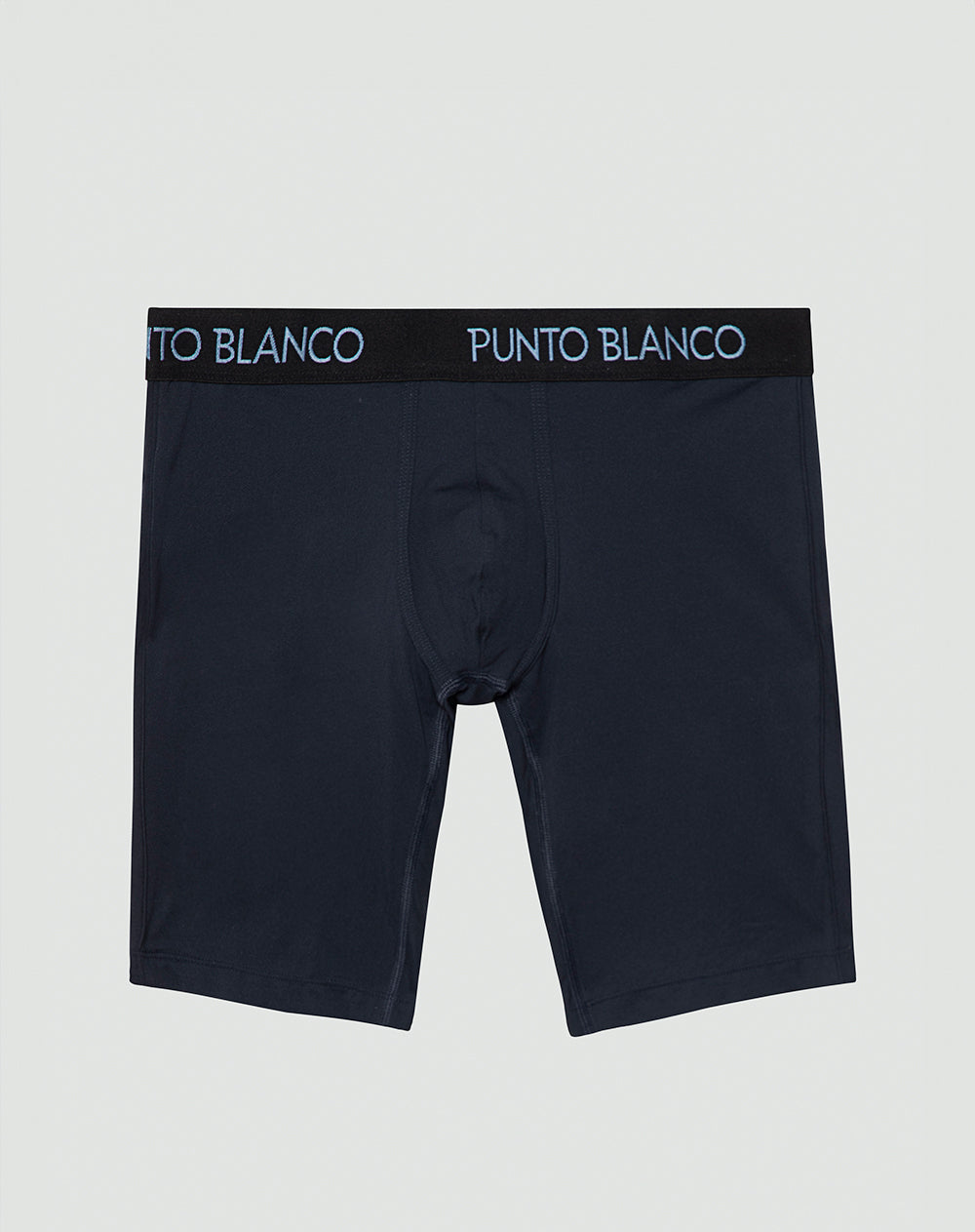 Bóxer deportivo largo microfibra azul