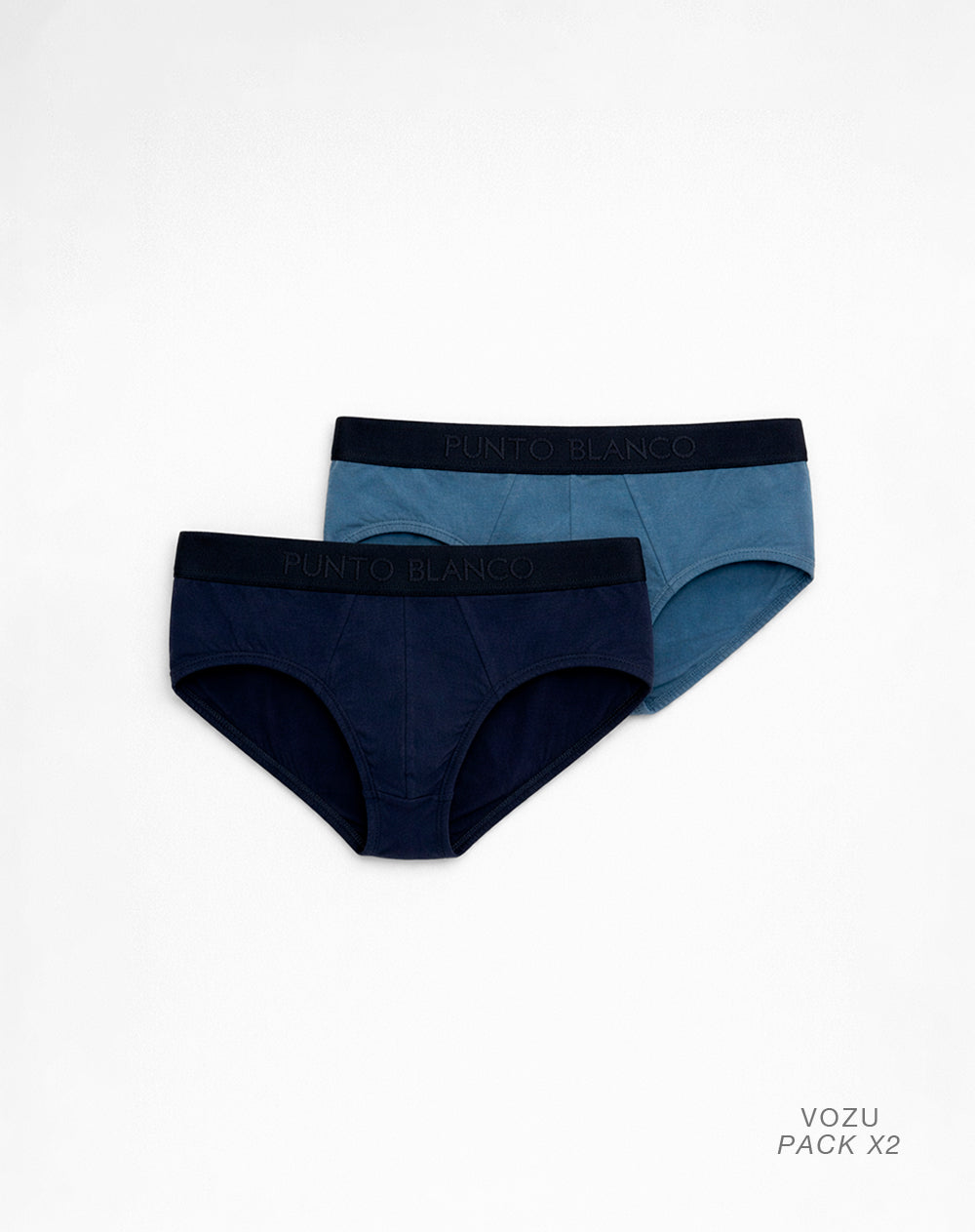 Bóxer brief algodón panel anatómico x2unds surtido