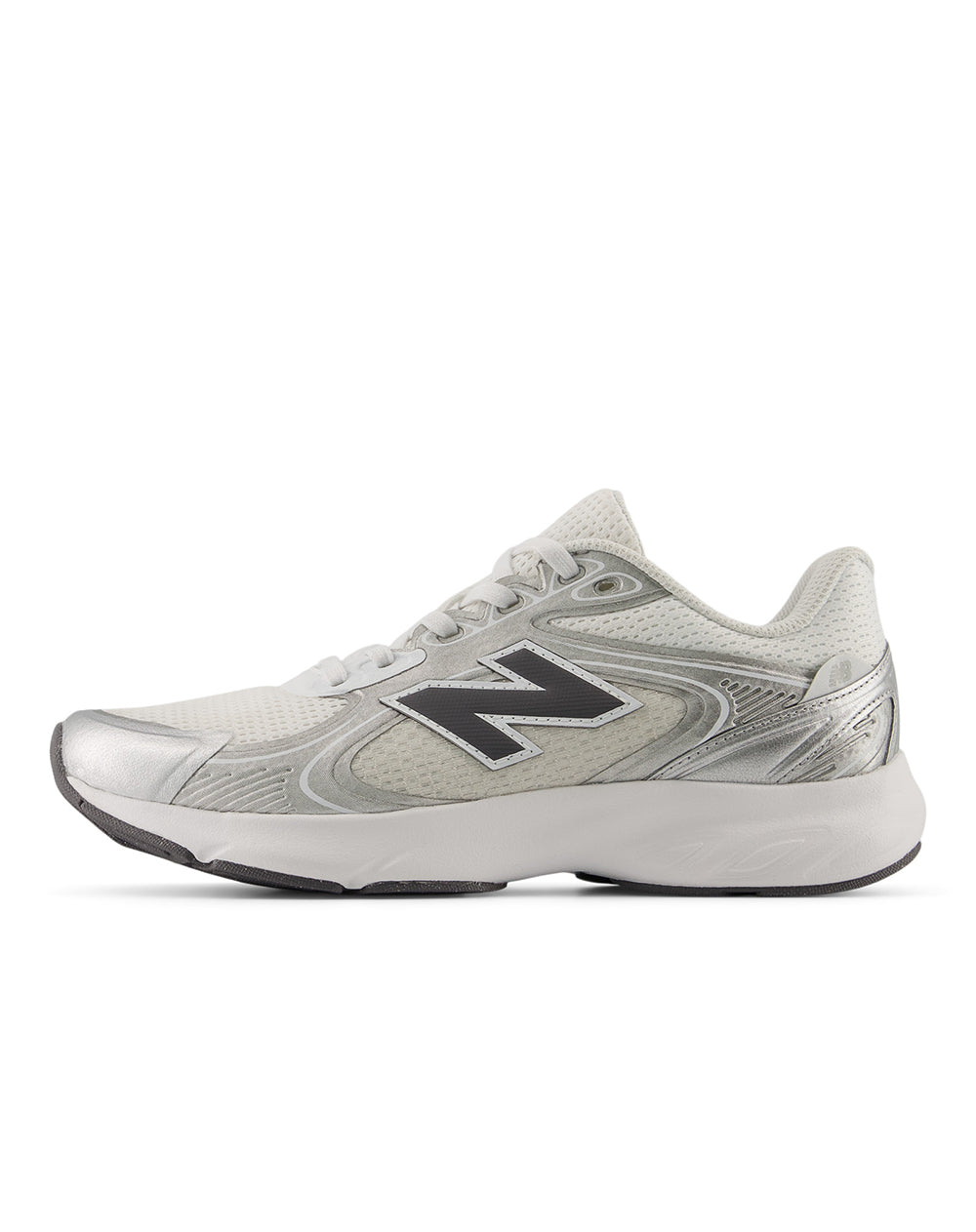 Tenis deportivos New Balance gris mujer