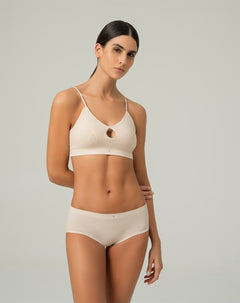 Panty cachetero seamless rosa