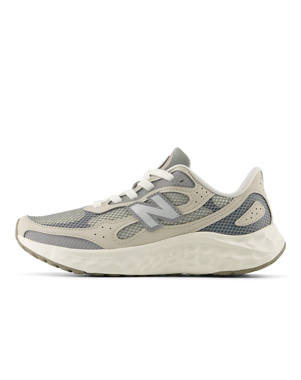 Tenis deportivos New Balance gris mujer