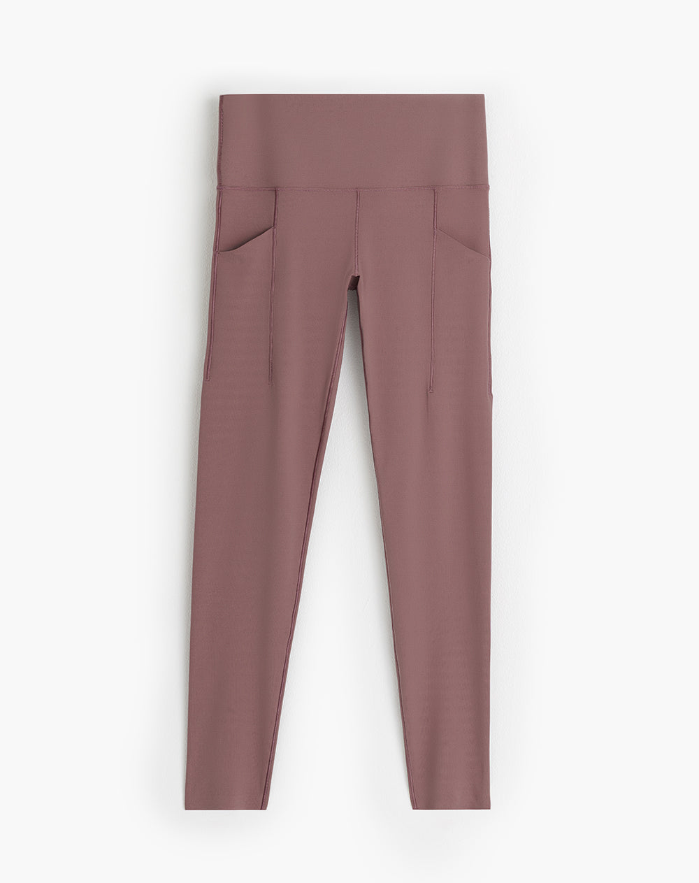 Legging deportivo control abdomen palo rosa mujer