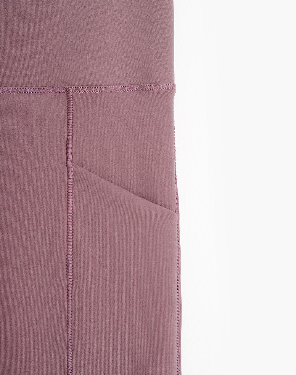 Legging deportivo control abdomen palo rosa mujer