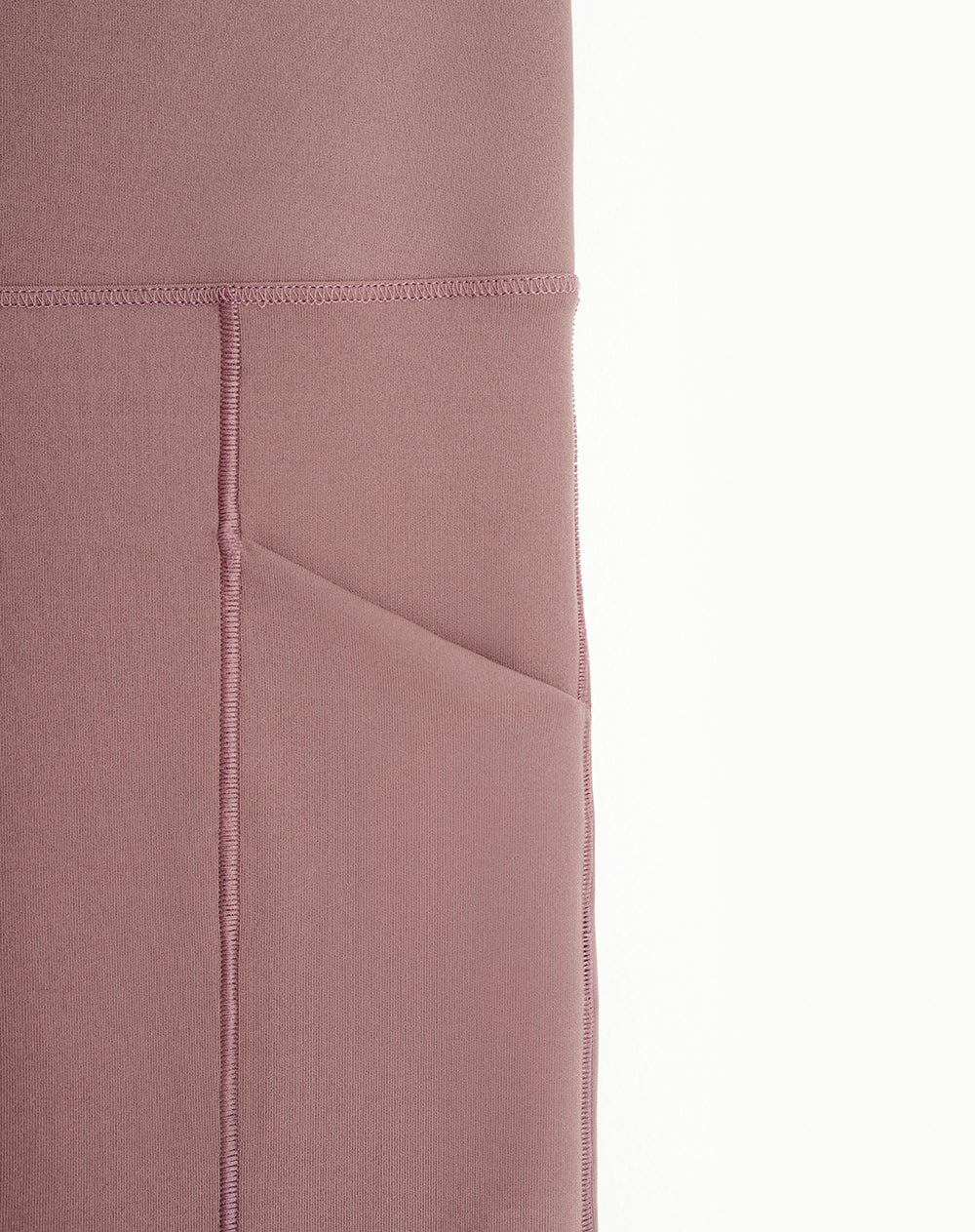 Legging deportivo control abdomen palo rosa mujer