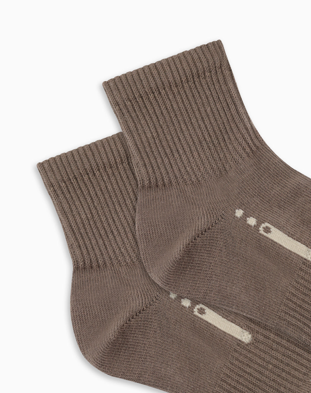 Medias deportivas hombre tobilleras algodón cafés