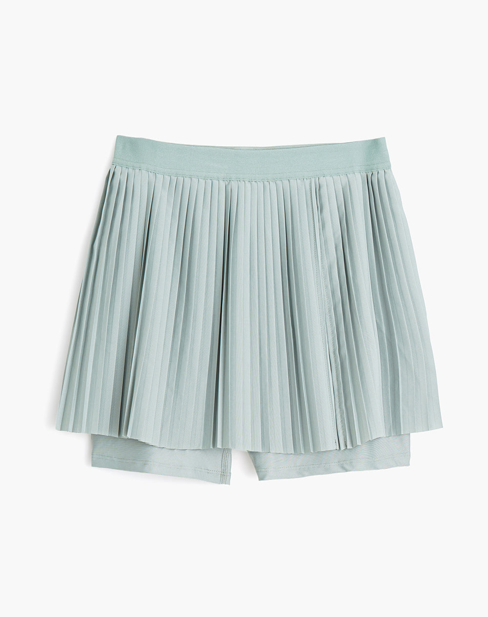 Falda de tenis ciclista interno verde mujer