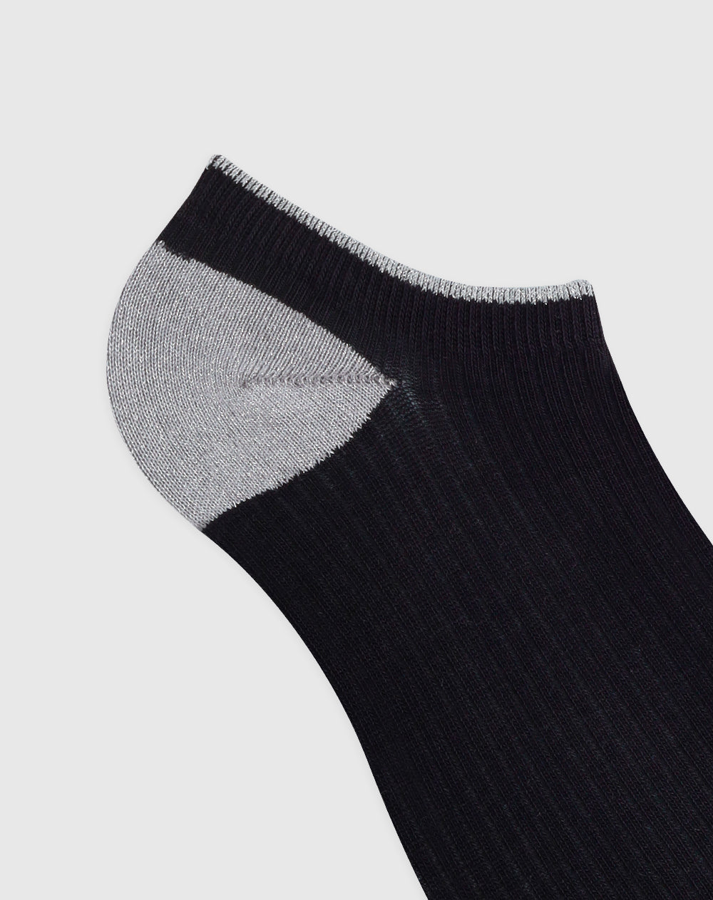 Medias para mujer tobilleras cortas en algodón pack x3unds negras