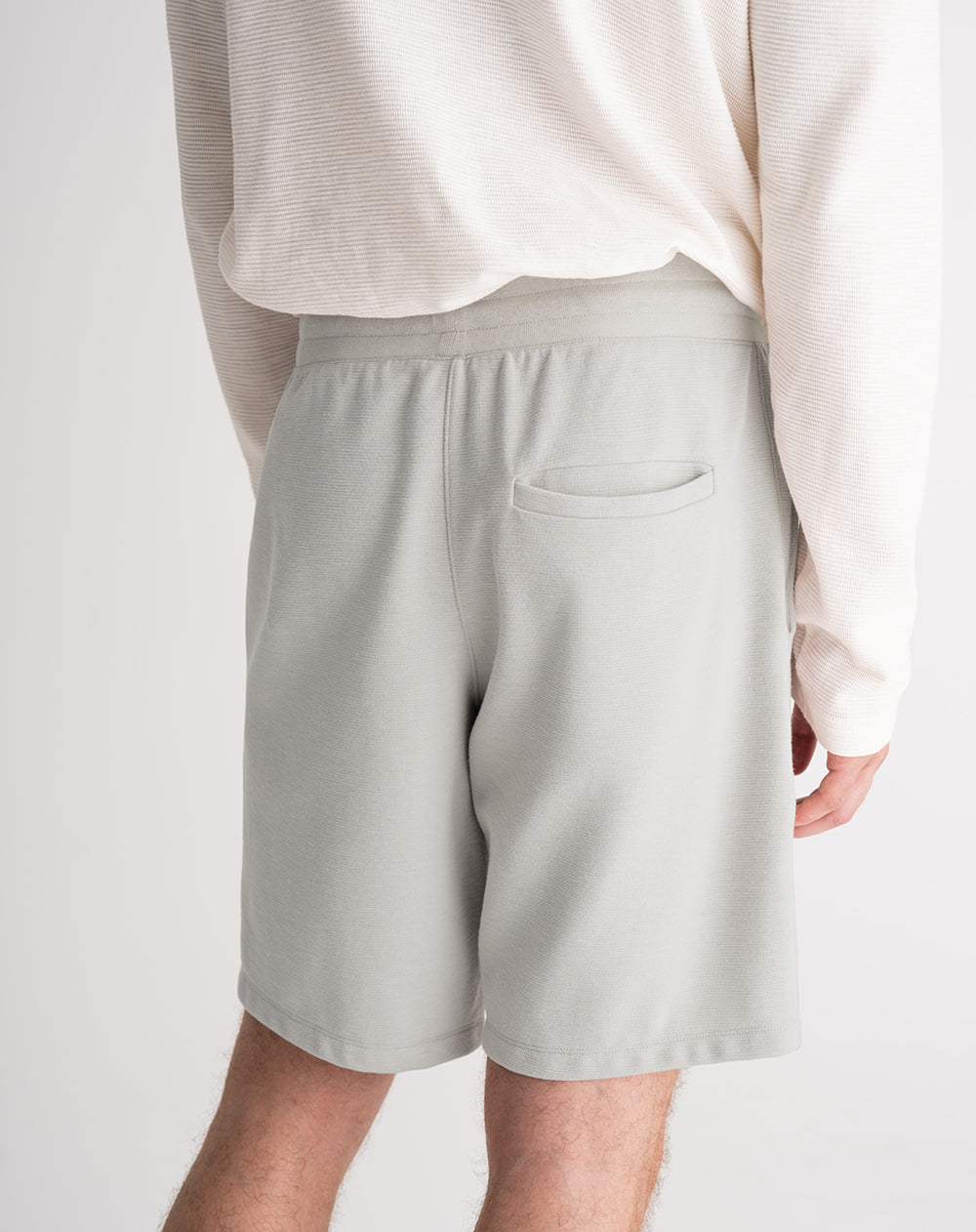 Bermuda regular fit gris hombre