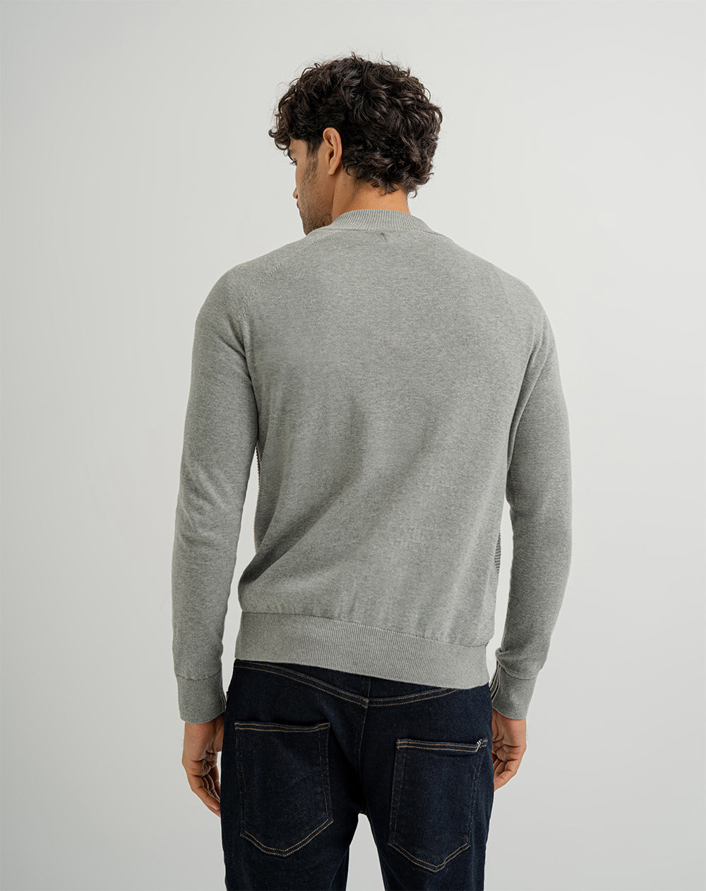Saco regular fit gris jaspe