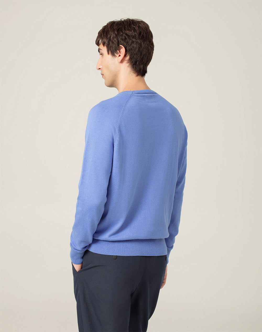 Buzo regular fit azul