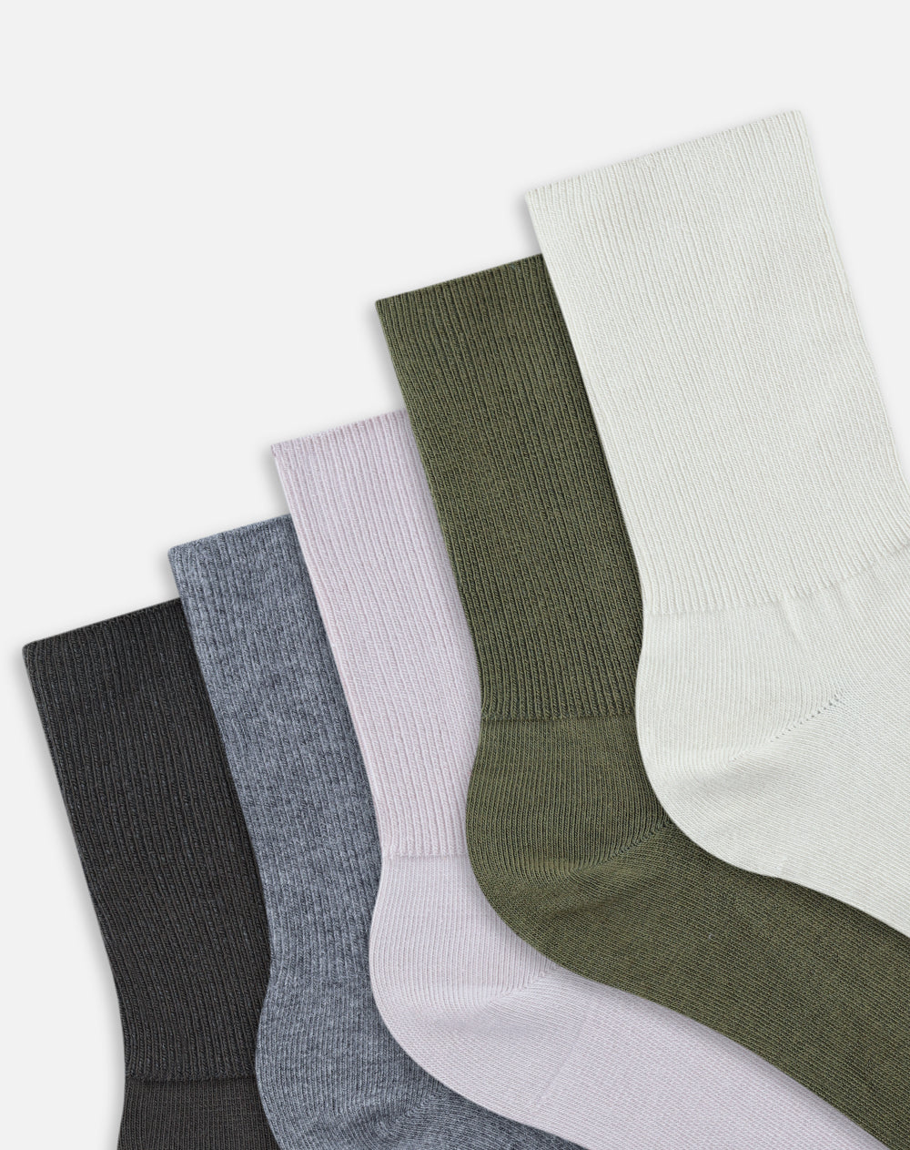 5 pares de medias largas surtido