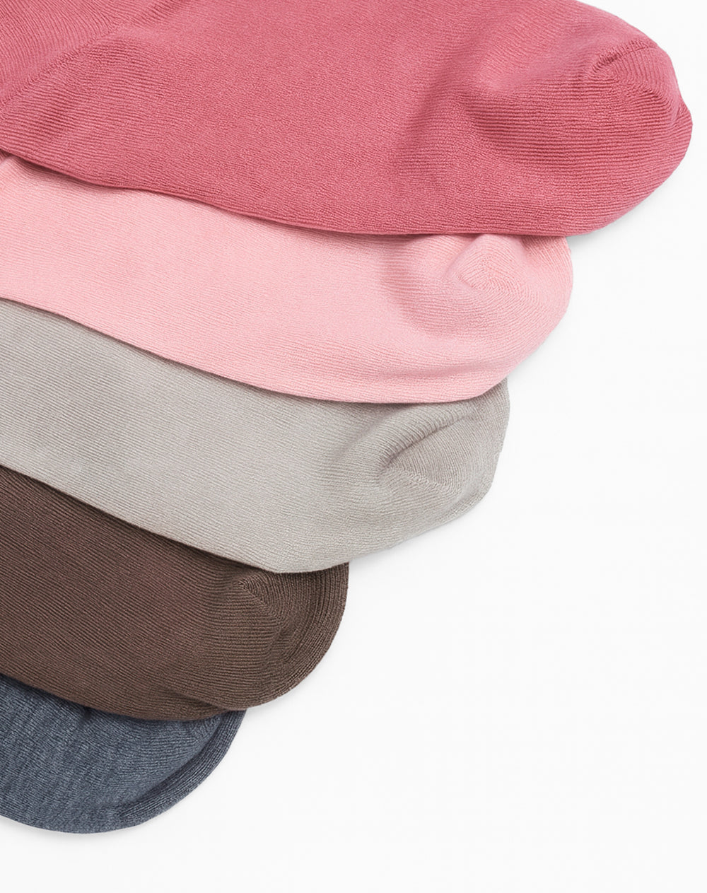 Medias mujer largas algodón pack x5 surtido