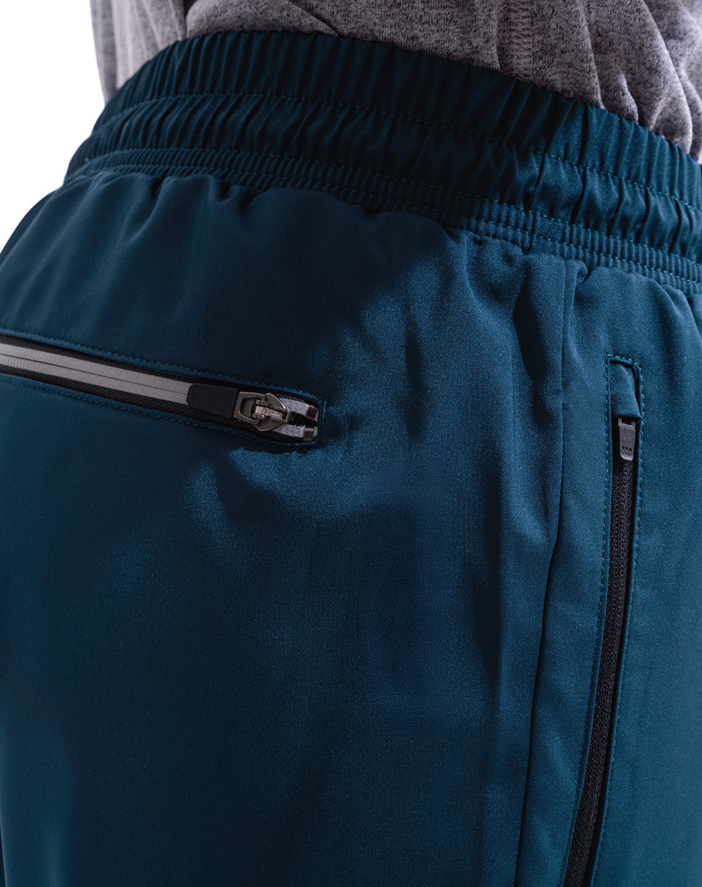 Pantalón deportivo secado rápido azul hombre