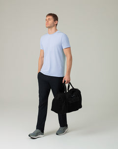 Pantalón deportivo azul hombre