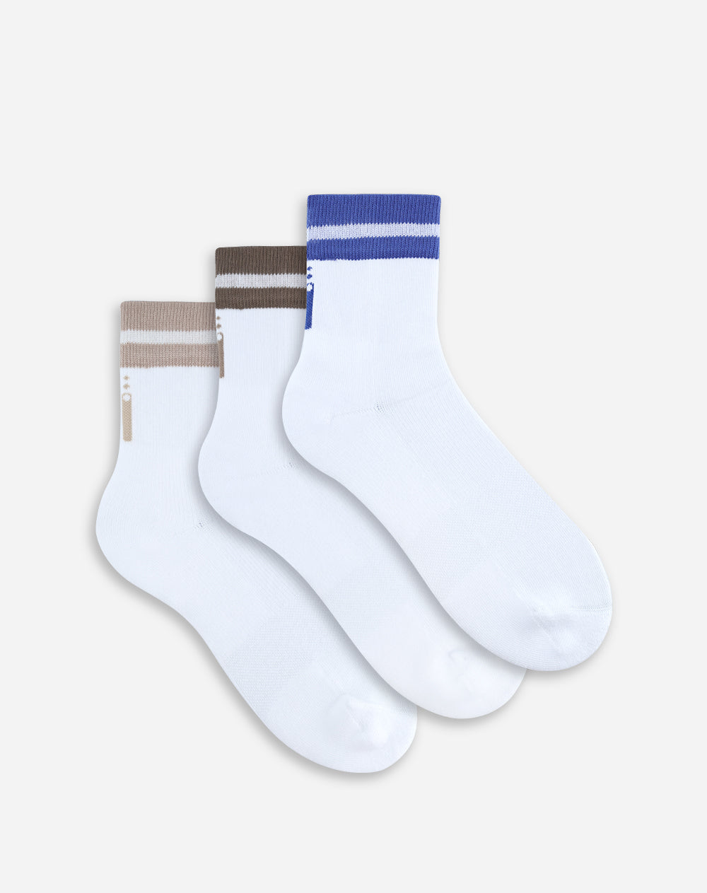 3 pares de medias cortas surtido