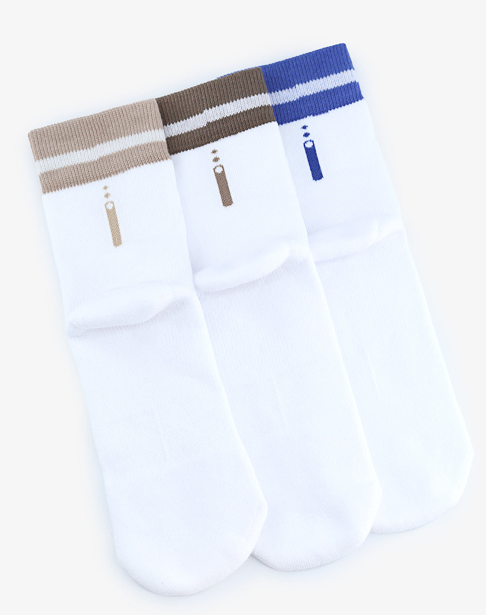 3 pares de medias cortas surtido