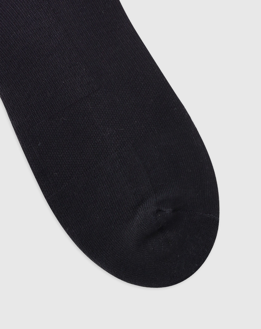 Medias deportivas unisex largas en algodón negras