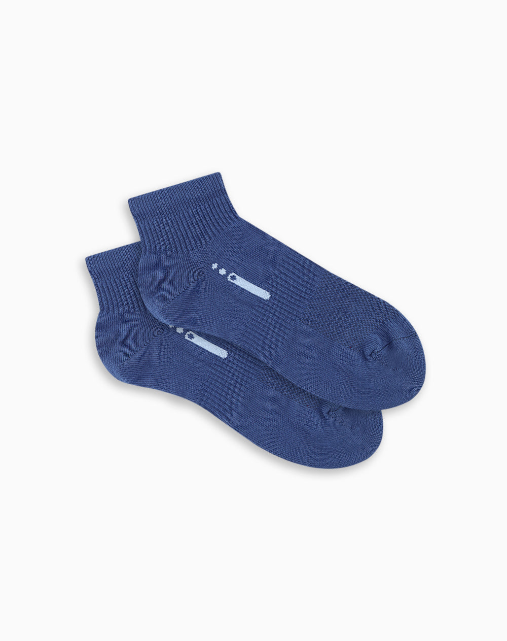 Medias tobilleras azules