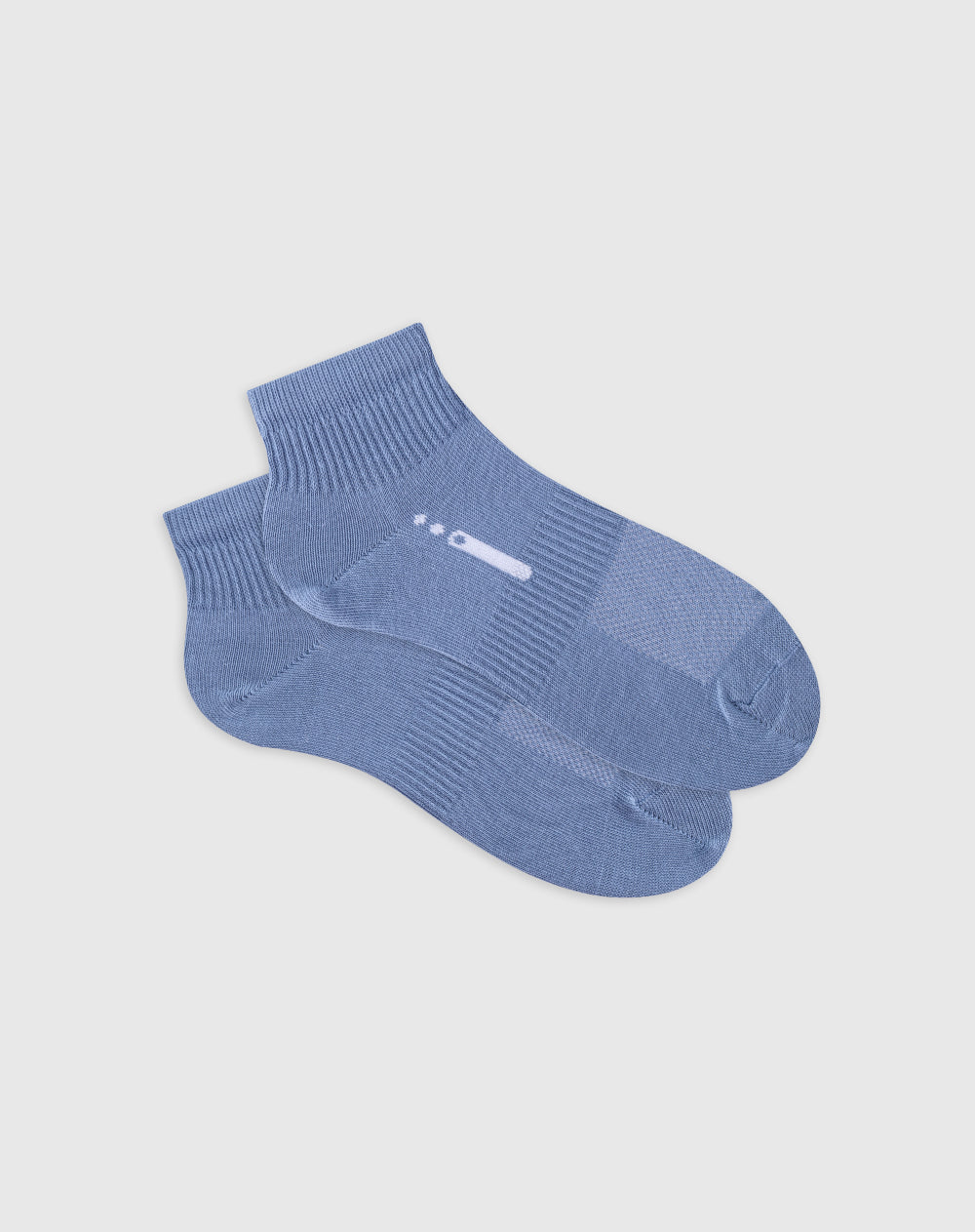 Medias deportivas para mujer tobilleras en algodón azules