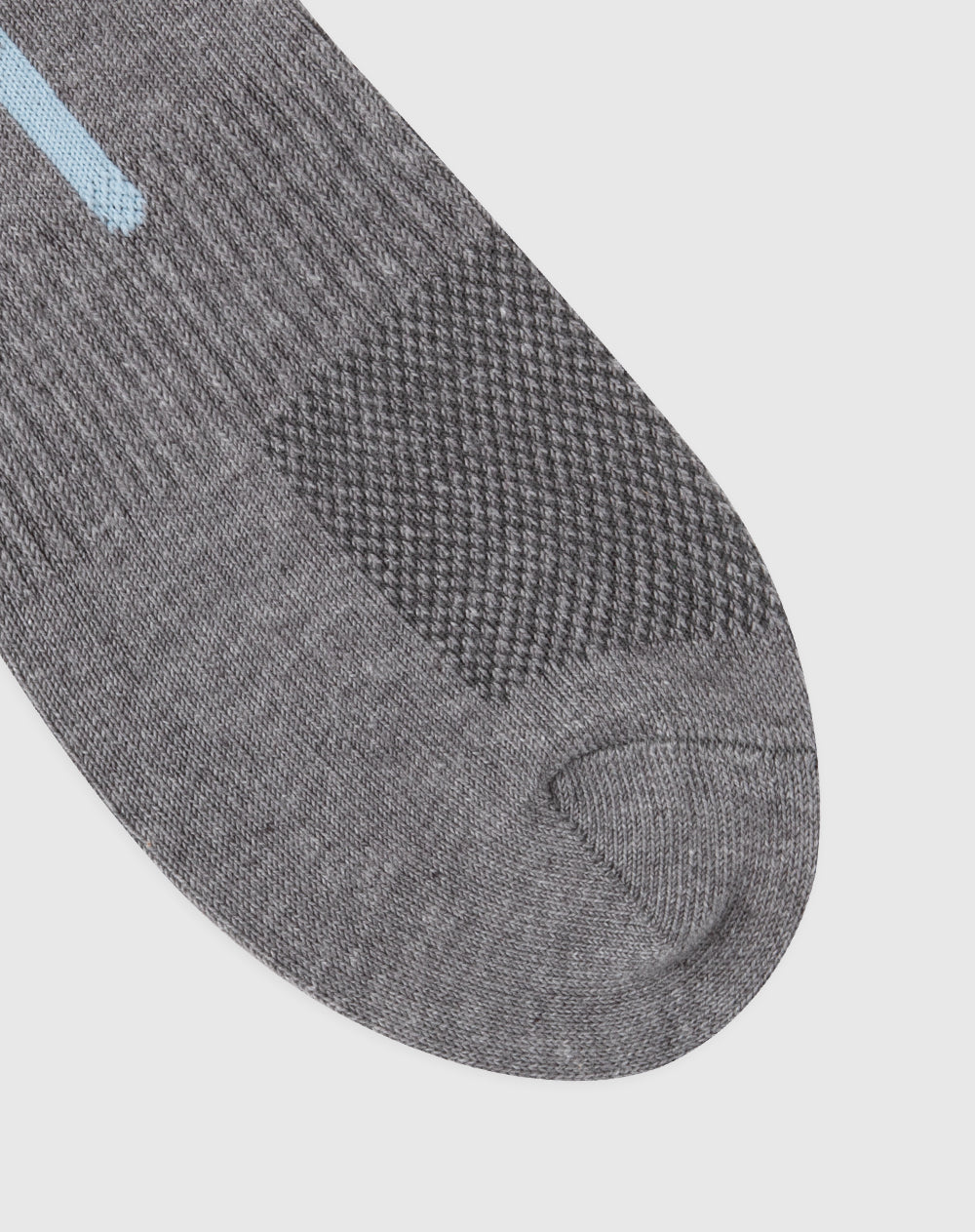 Medias deportivas unisex tobilleras en algodón grises