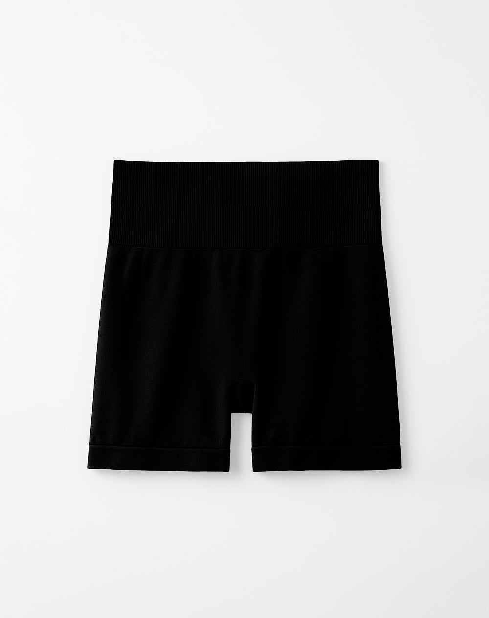 Biker deportivo seamless control abdomen negro mujer