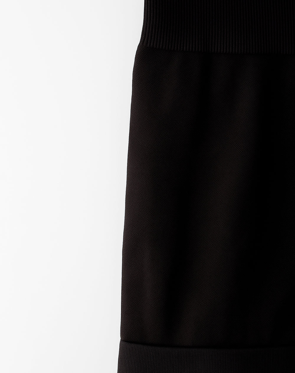 Biker deportivo seamless control abdomen negro mujer