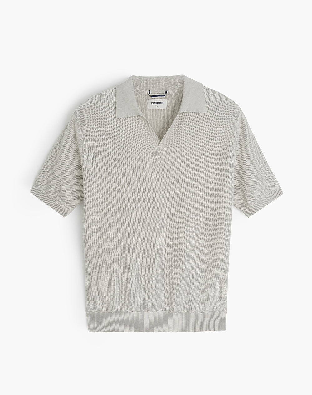 Polo regular fit gris