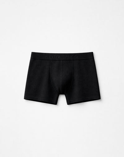 Bóxer medio panel amplio negro