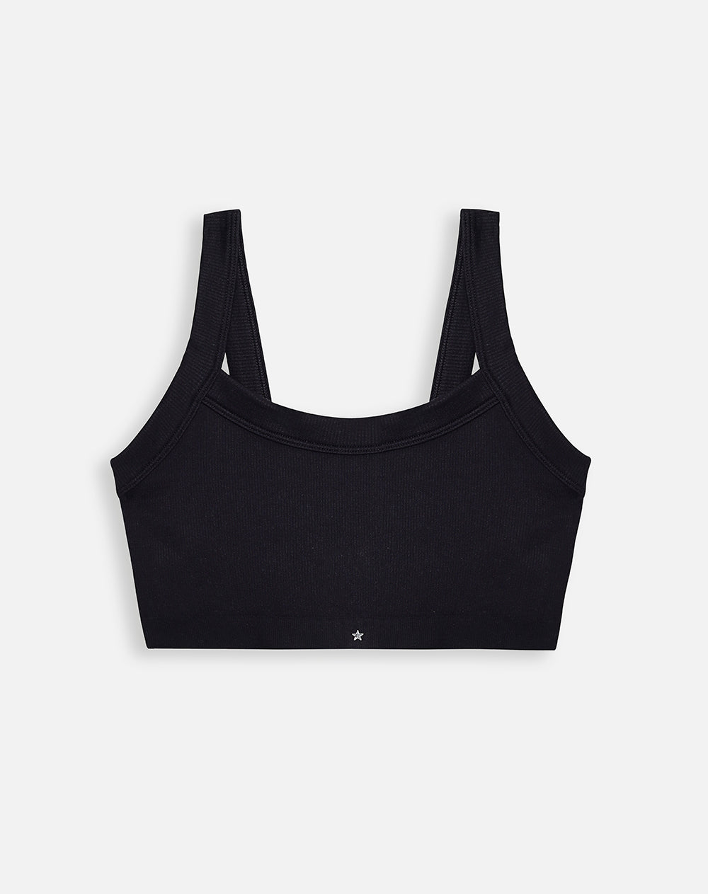 Top soporte alto seamless negro